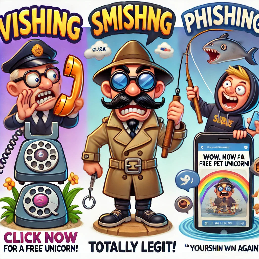 The Scam Squad: What is Vishing, Smishing, and&nbsp;Phishing?